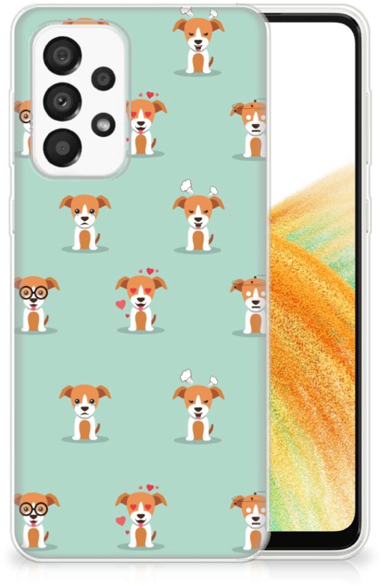 Samsung Galaxy A33 5G TPU Hoesje Pups