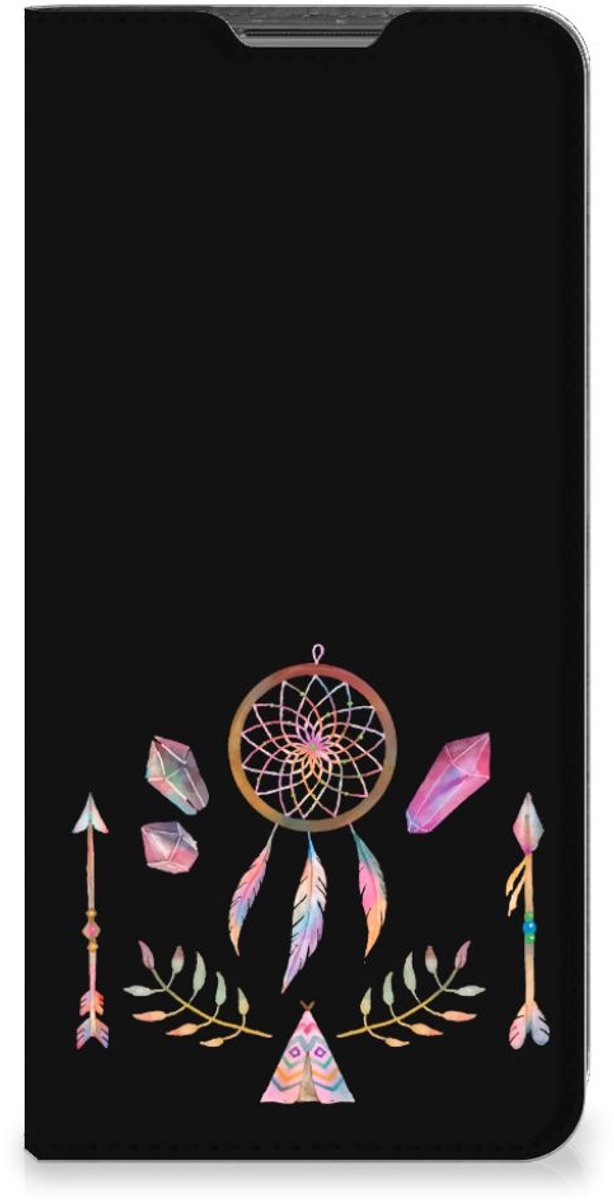 Standcase Hoesje voor Xiaomi Redmi Note 11 Pro Magnet Case Boho Dreamcatcher