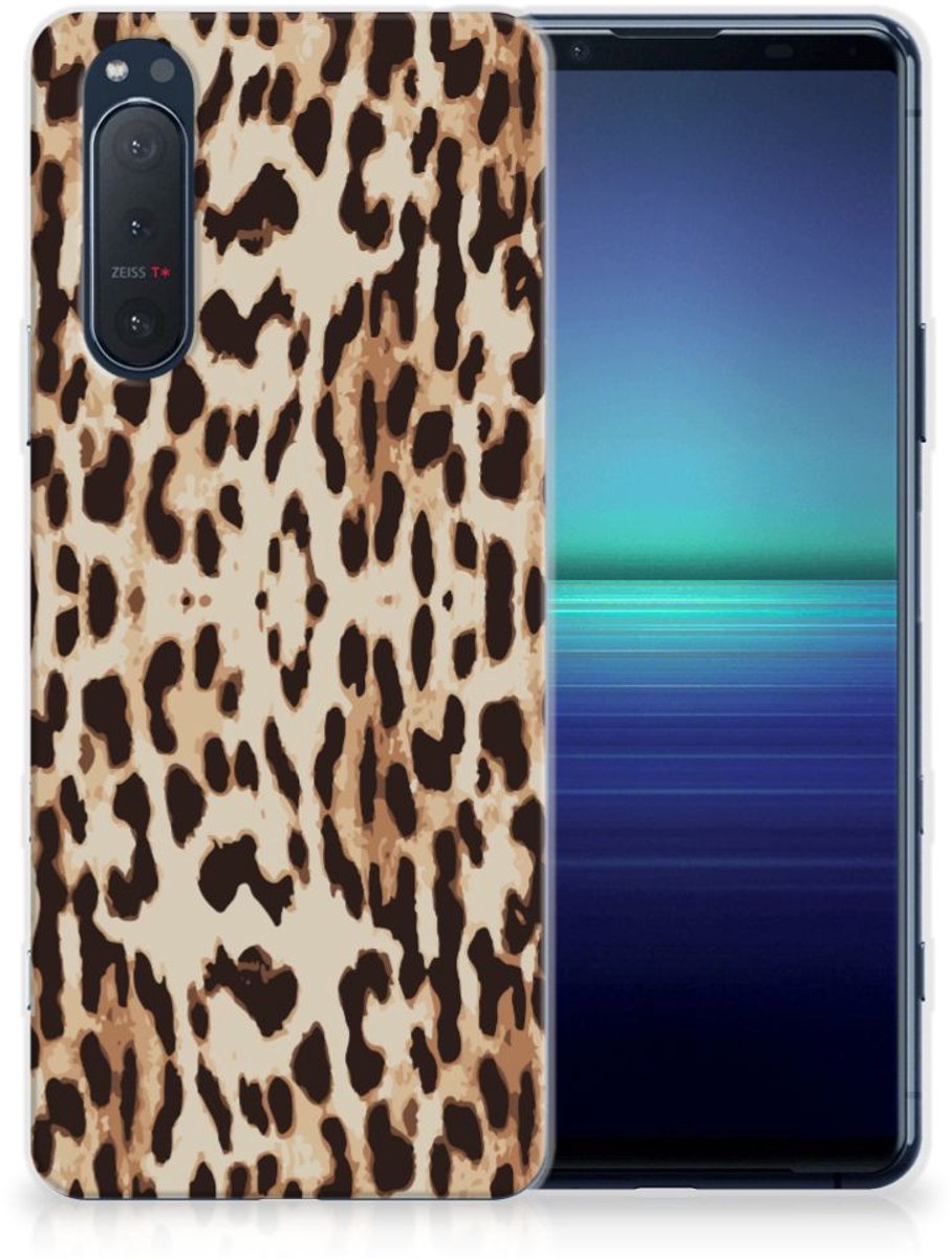 Sony Xperia 5II TPU Hoesje Leopard