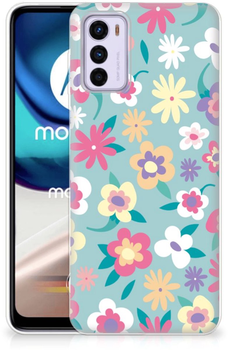 Motorola Moto G42 TPU Case Flower Power