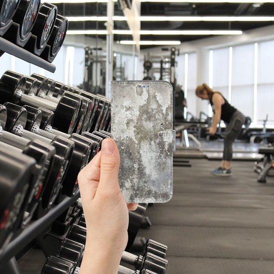 Flipcover OPPO Reno6 5G Phone Case Béton