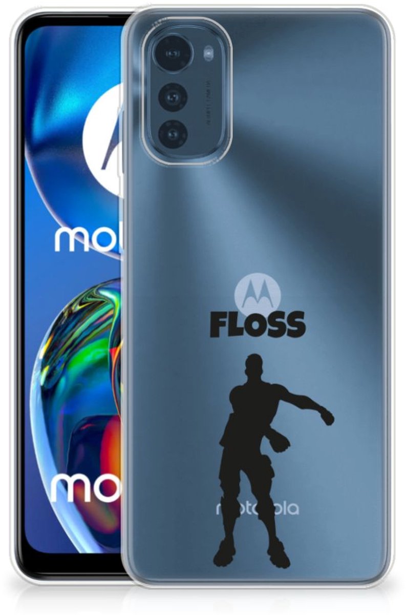 Motorola Moto E32/E32s Telefoonhoesje met Naam Floss