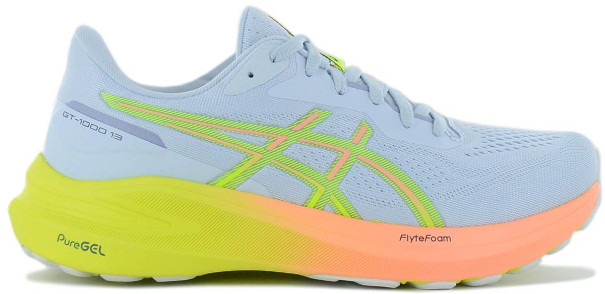Asics GT-1000 13 PARIS Dames Hardloopschoenen 1012B748-750 Grijs