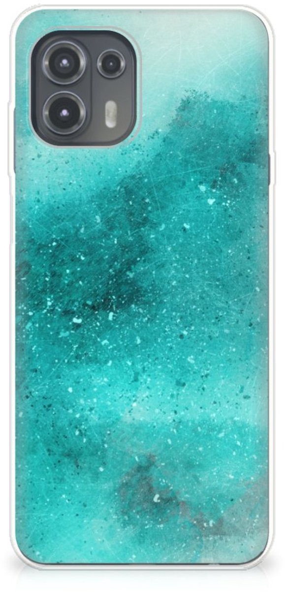 Hoesje maken Motorola Edge 20 Lite Painting Blue