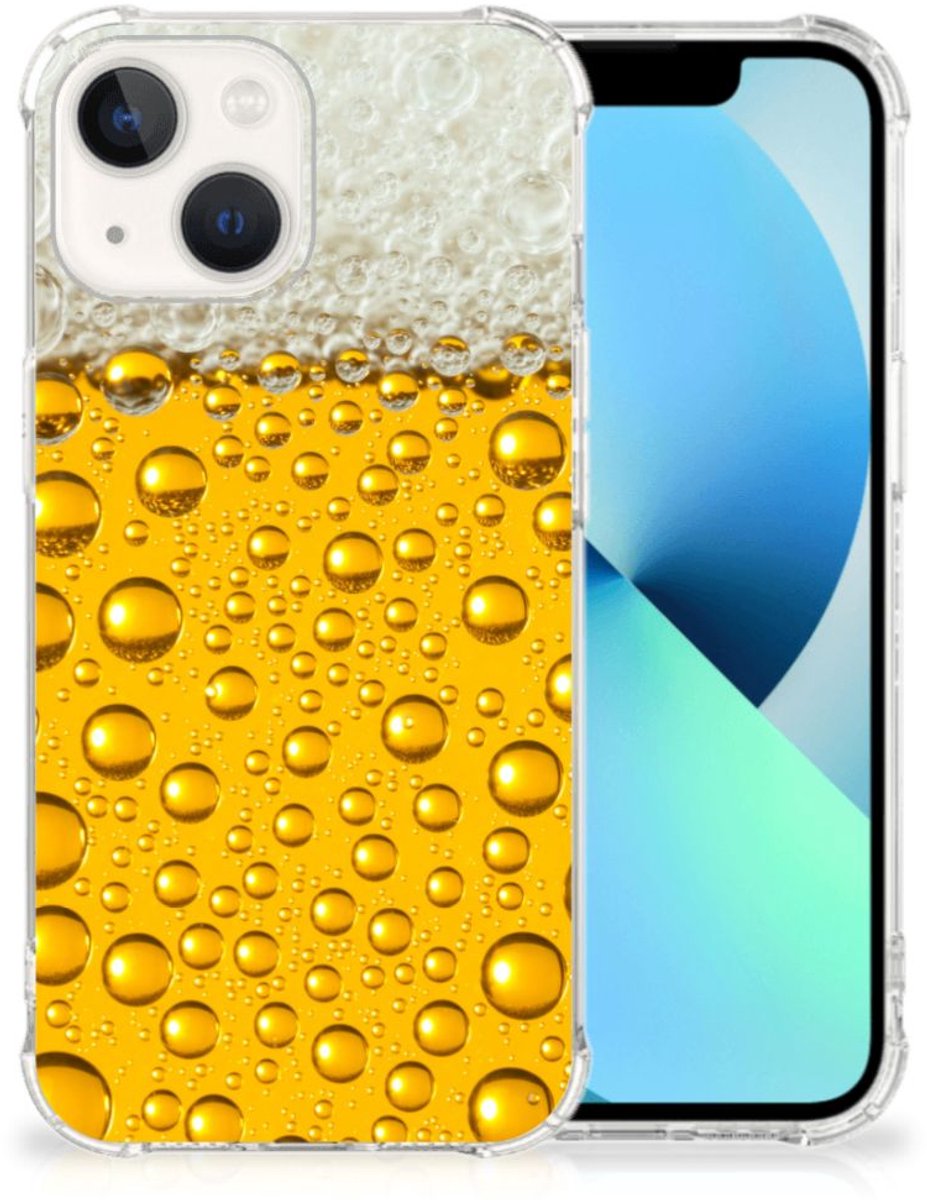 Back Cover voor iPhone 13 Beschermhoes Bier
