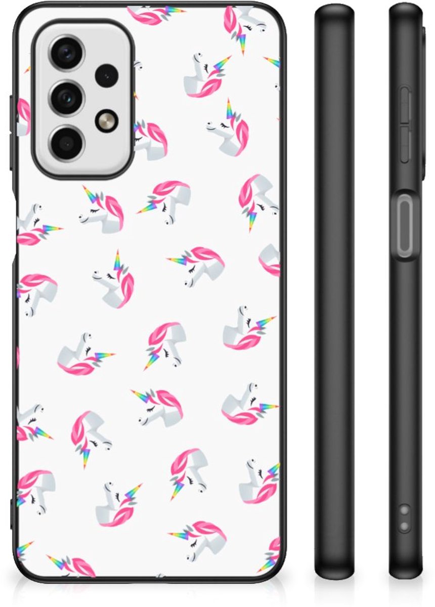 Back Case voor Samsung Galaxy A23 Unicorns