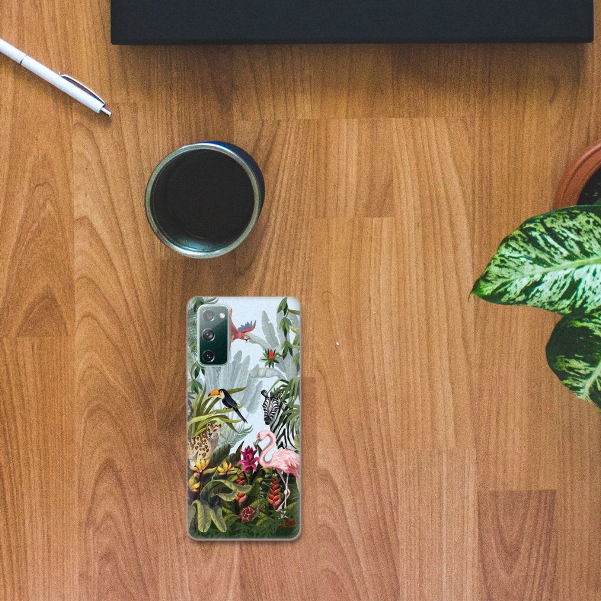 TPU Hoesje voor Samsung Galaxy S20 FE Jungle
