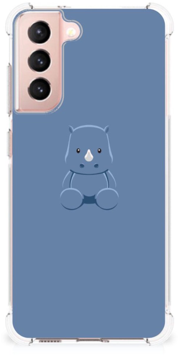 Samsung Galaxy S21 FE Stevig Bumper Hoesje Baby Rhino