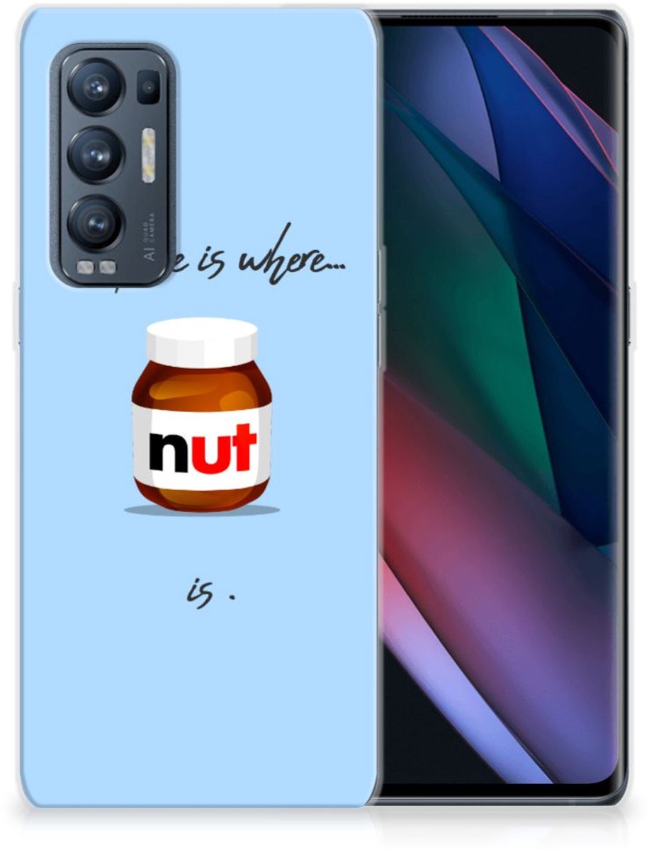 OPPO Find X3 Neo Siliconen Case Nut Home
