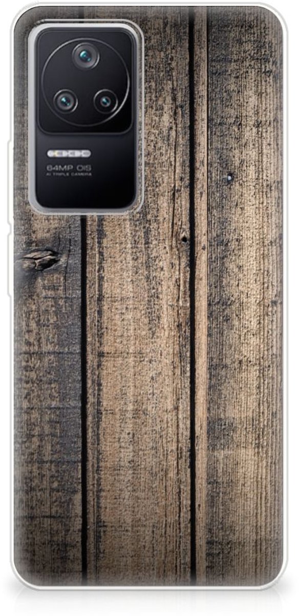 Xiaomi Poco F4 Bumper Hoesje Steigerhout
