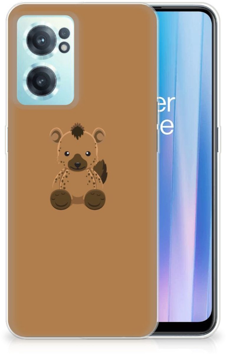 OnePlus Nord CE 2 5G Telefoonhoesje met Naam Baby Hyena