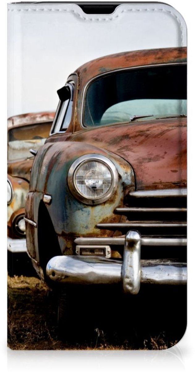 Standcase Hoesje voor iPhone 13 Mini Stand Case Vintage Auto