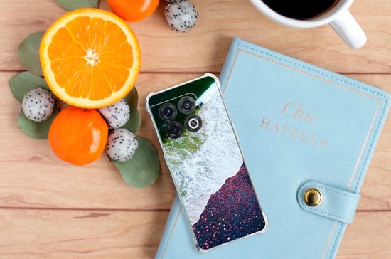 Coque hybride antichoc OnePlus 10 Pro Phone Case avec bord transparent Sea in Space