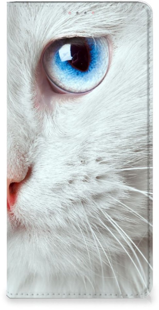 Samsung Galaxy A13 (4G) Hoesje maken Witte Kat