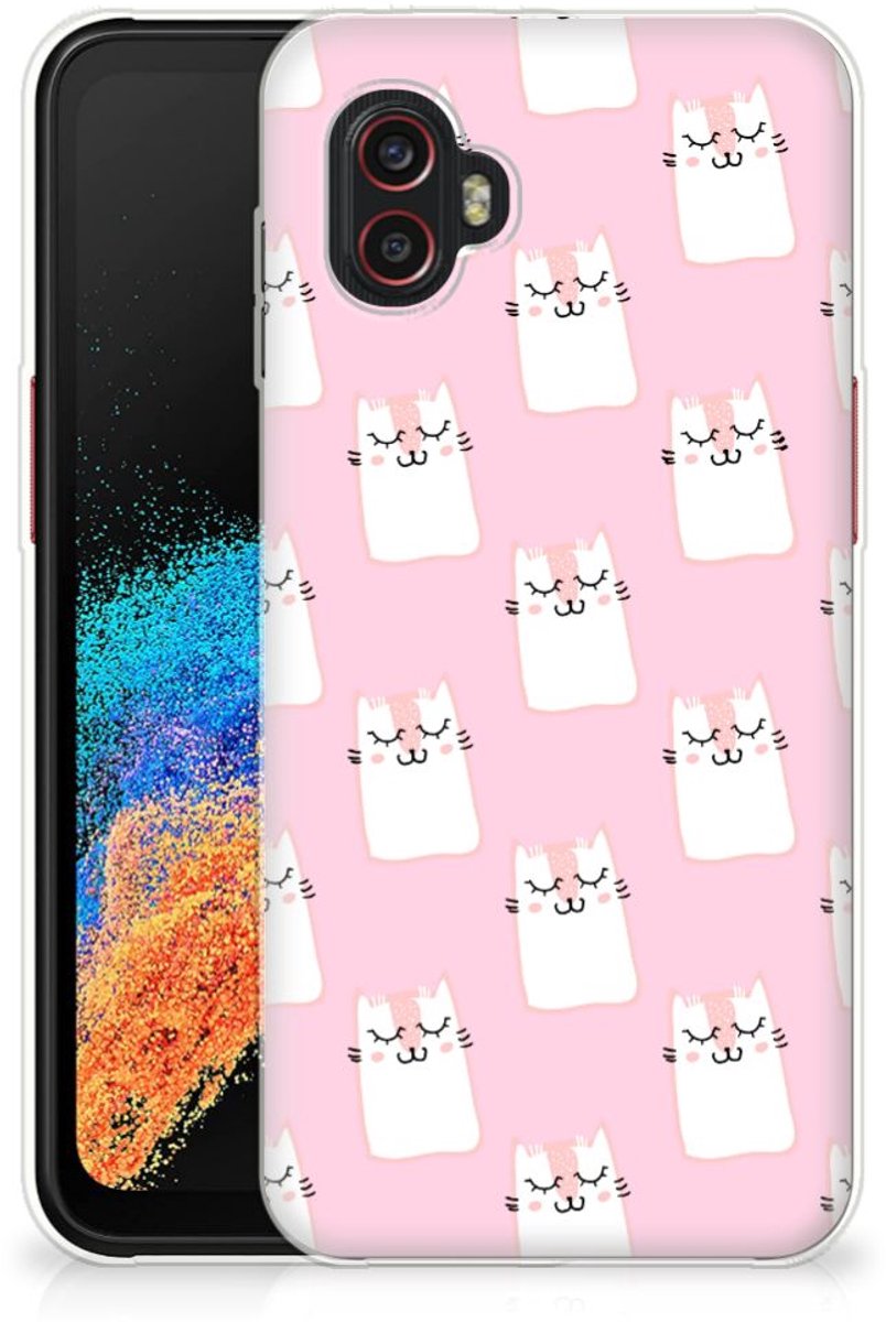Samsung Galaxy Xcover 6 Pro TPU Hoesje Sleeping Cats