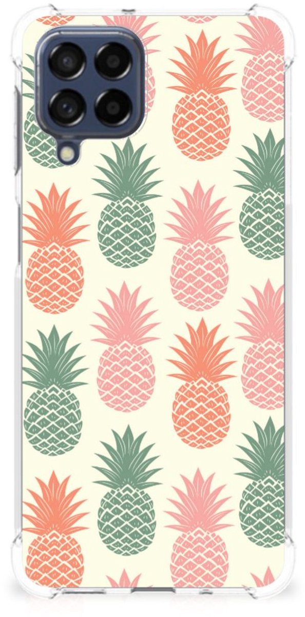 Samsung Galaxy M53 Beschermhoes Ananas