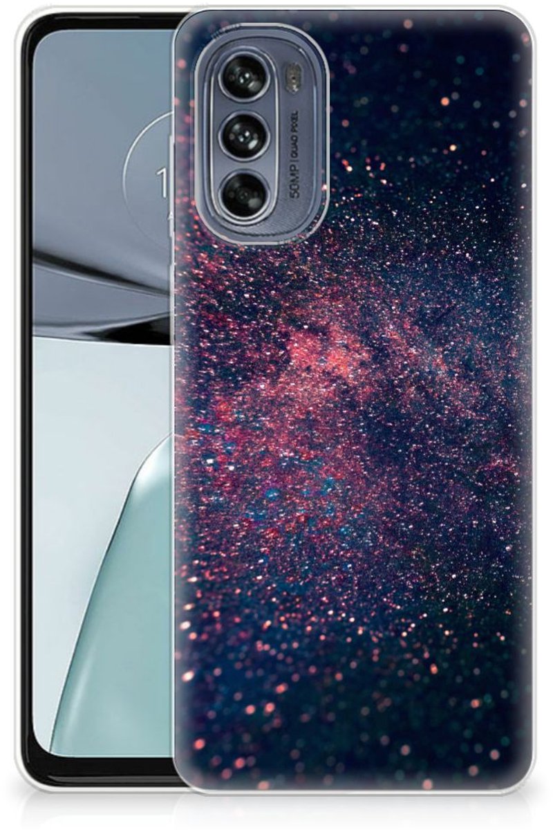 Motorola Moto G62 5G TPU Hoesje Stars