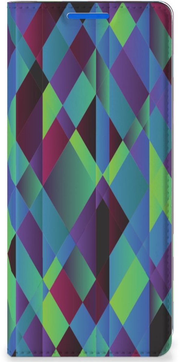 OPPO Reno 6 Pro Plus 5G Stand Case Abstract Green Blue