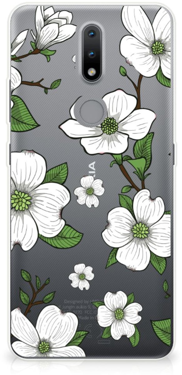 Nokia 2.4 TPU Case Dogwood Flowers