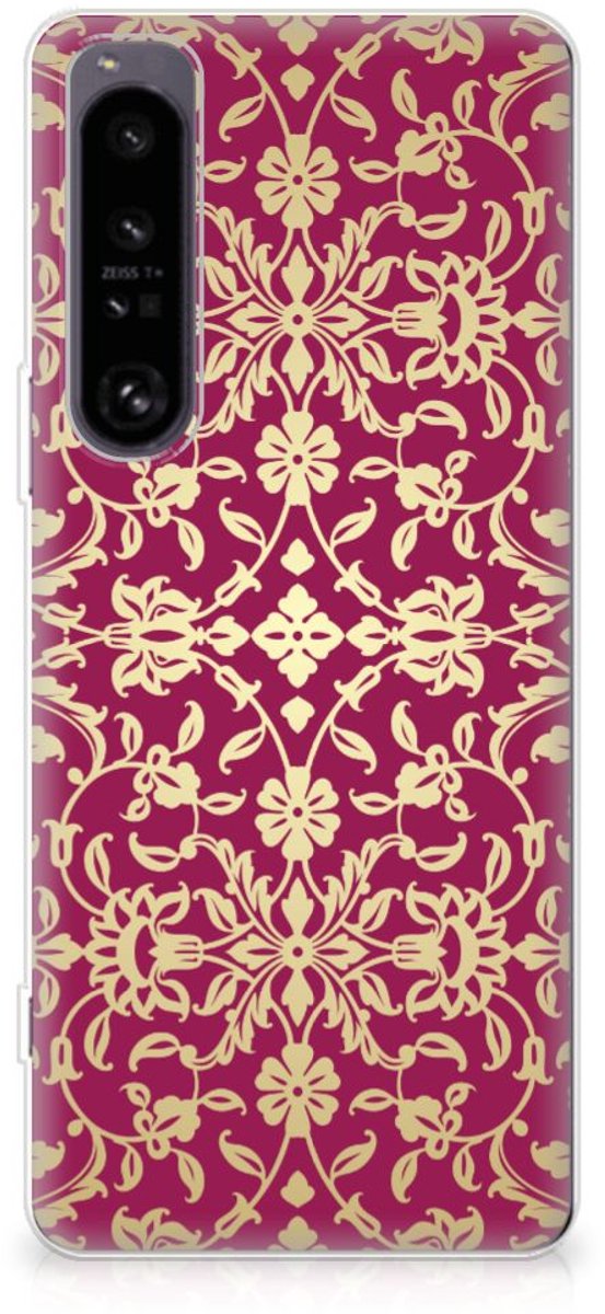 Siliconen Hoesje Sony Xperia 1 IV Barok Pink