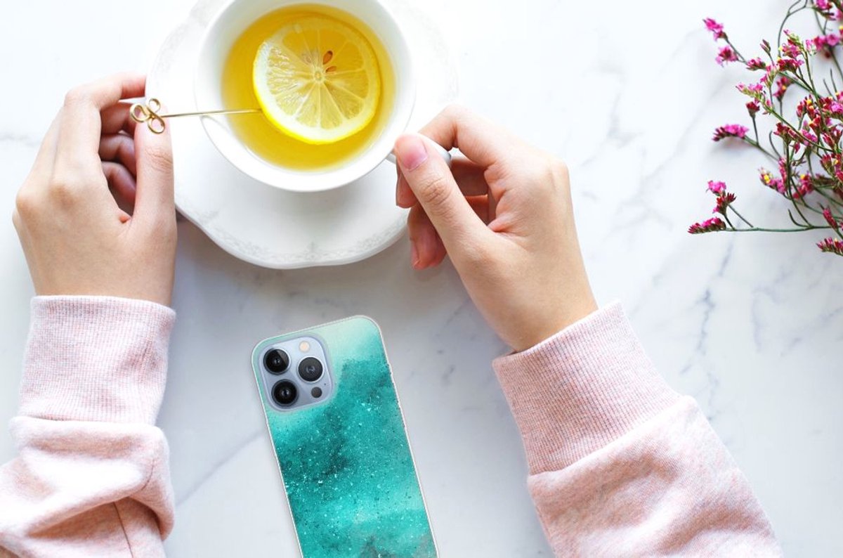 Hoesje maken Apple iPhone 13 Pro Painting Blue