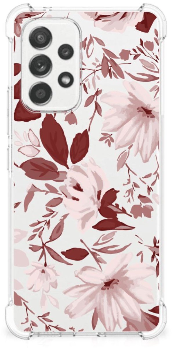Back Cover voor Back Cover Samsung Galaxy A53 5G Watercolor Flowers