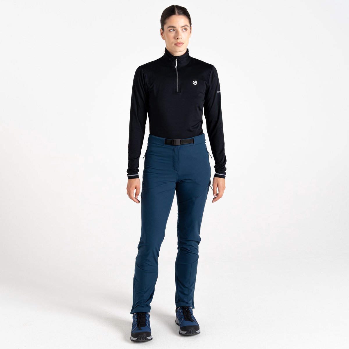Broek Dames Duurzaam Geschikt Voor Outdooractiviteiten Blauw
