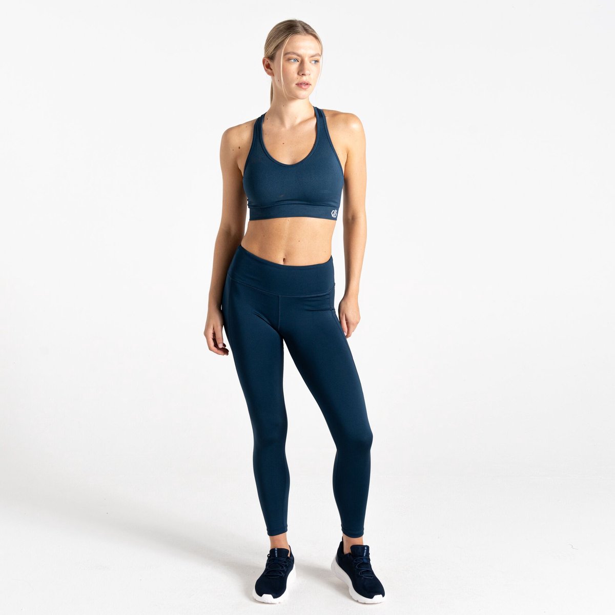 Legging Wandelen Dames Blauw