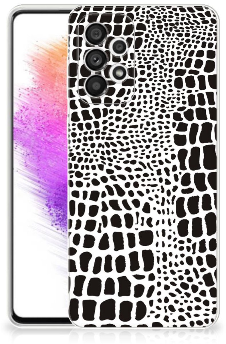 Samsung Galaxy A73 5G TPU Hoesje Slangenprint