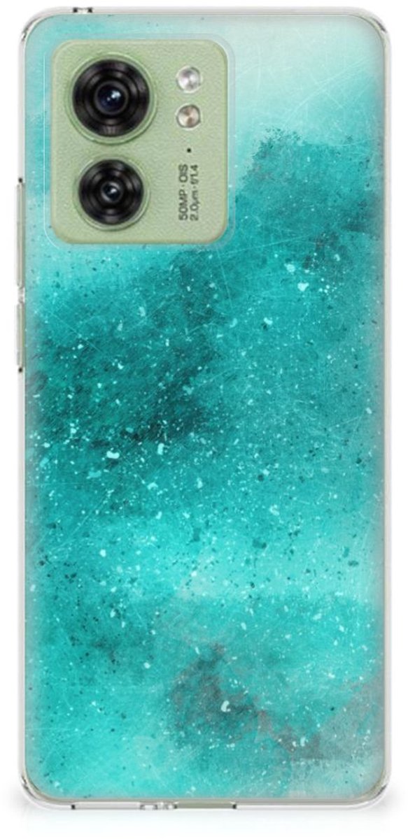 Hoesje maken Motorola Edge 40 Painting Blue