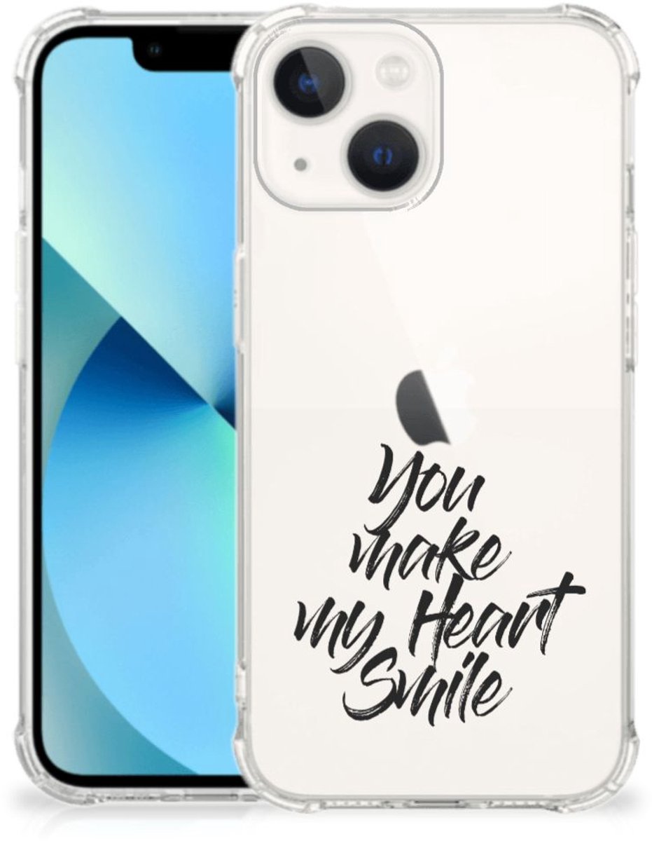 iPhone 13 mini Telefoonhoesje met tekst Heart Smile