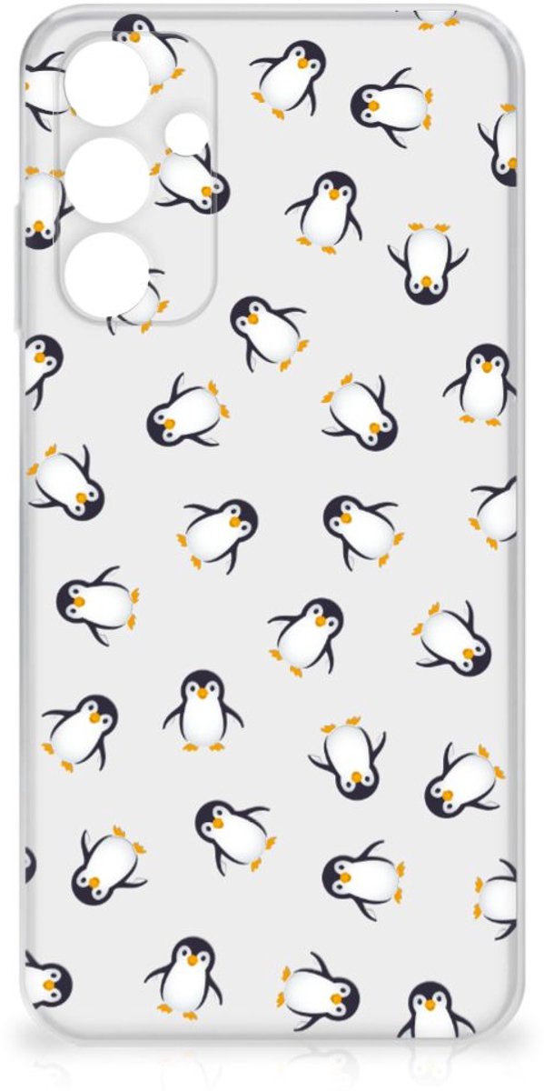 TPU bumper voor Samsung Galaxy A15 Pinguïn