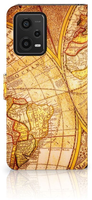 Coque Téléphone Xiaomi Redmi Note 12 5G | Poco X5 Tenphone Etui Coque pour Boussole