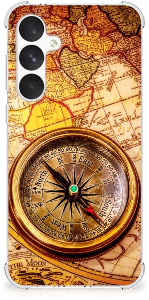 Samsung Galaxy A55 Telefoonhoesje met valbescherming Kompas