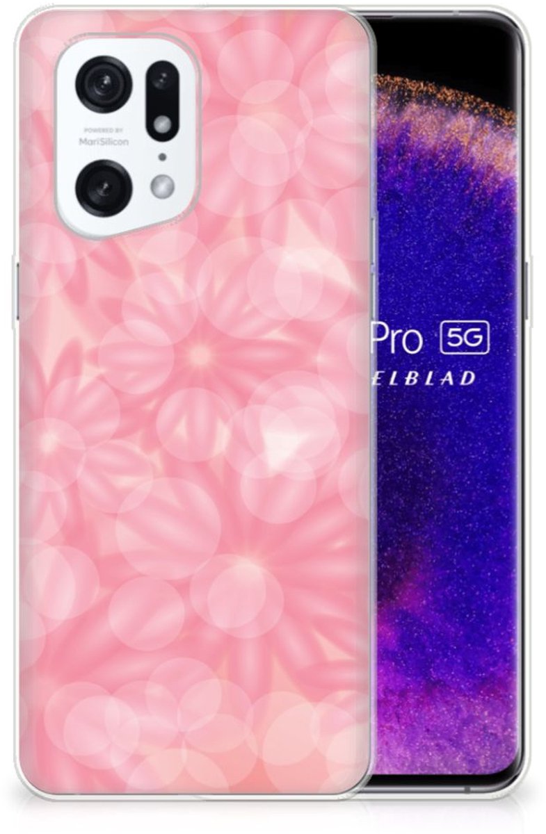 OPPO Find X5 Pro TPU Case Spring Flowers