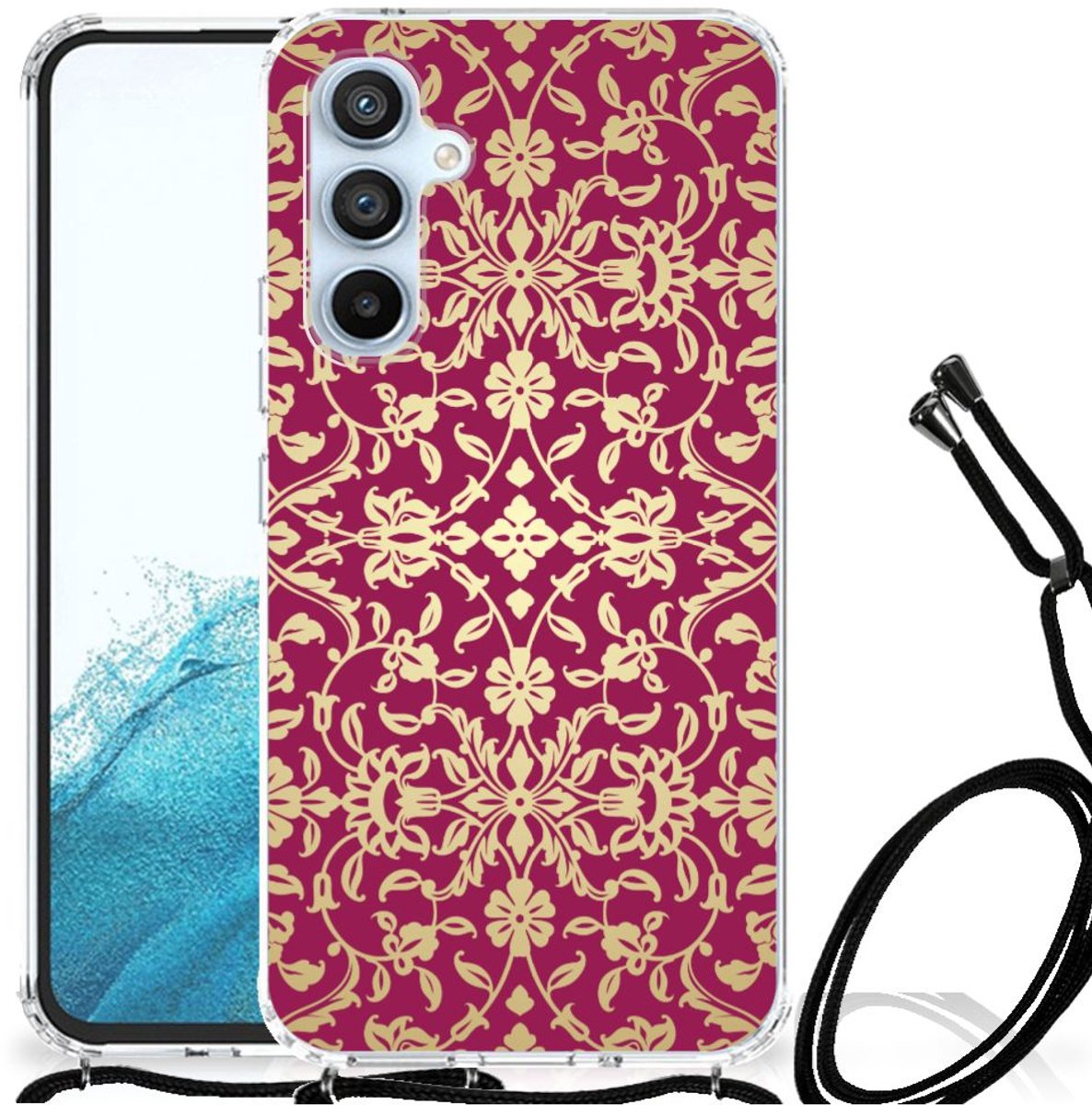Anti Shock Case Samsung Galaxy A54 5G Barok Pink