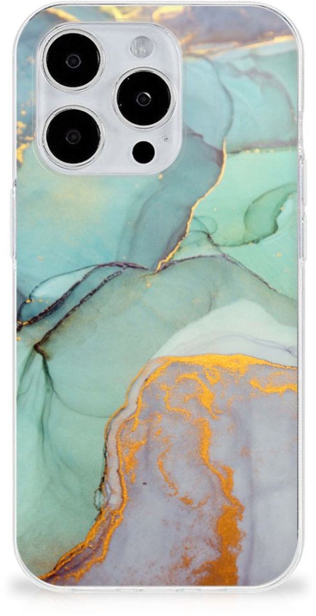 Hoesje maken voor iPhone 15 Pro Watercolor Mix