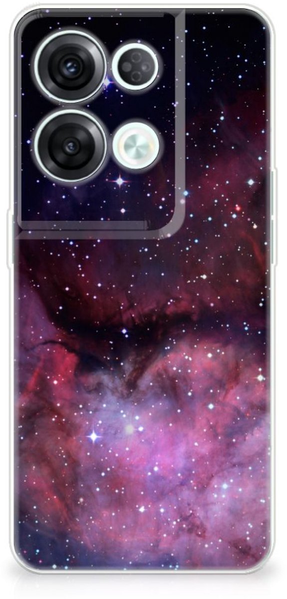 TPU Hoesje voor OPPO Reno8 Pro Galaxy
