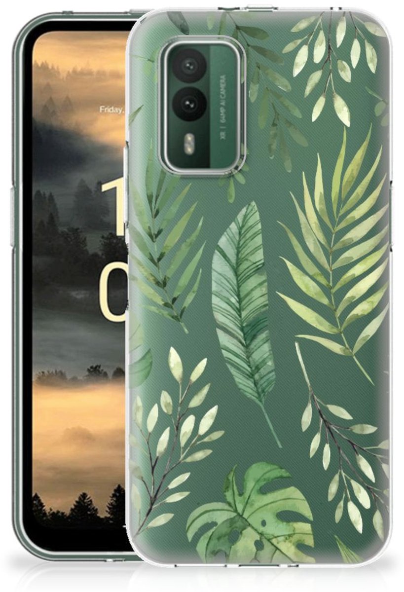 Nokia XR21 TPU Case Leaves