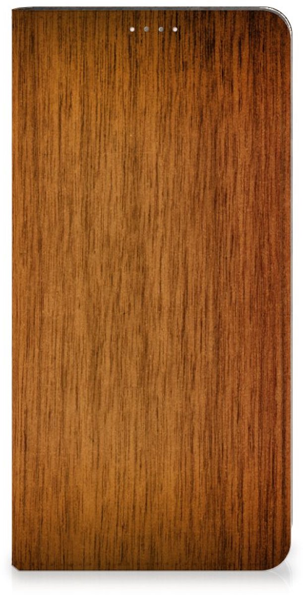 Samsung Galaxy A14 4G Book Wallet Case Donker Hout