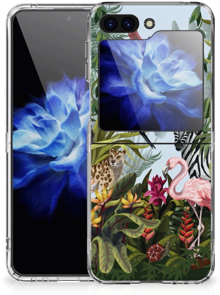 TPU Hoesje voor Samsung Galaxy Z Flip 5 Jungle