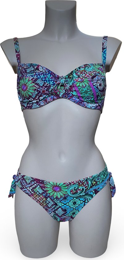Cyell Bali Love - ensemble bikini - multicolore - Taille Haut 36E/70E + Slip Taille 38