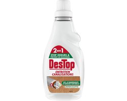 DesTop - Onderhoud Leidingen - Ecologisch met Witte Azijn - Natuurlijke Ingrediënten - Eucalyptusgeur - 750 ml