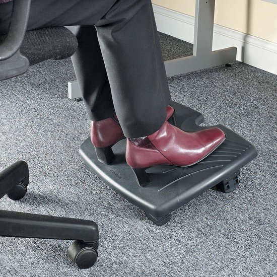 Kensington Solemate Plus Verstelbare Voetensteun Grijs – Ergonomisch