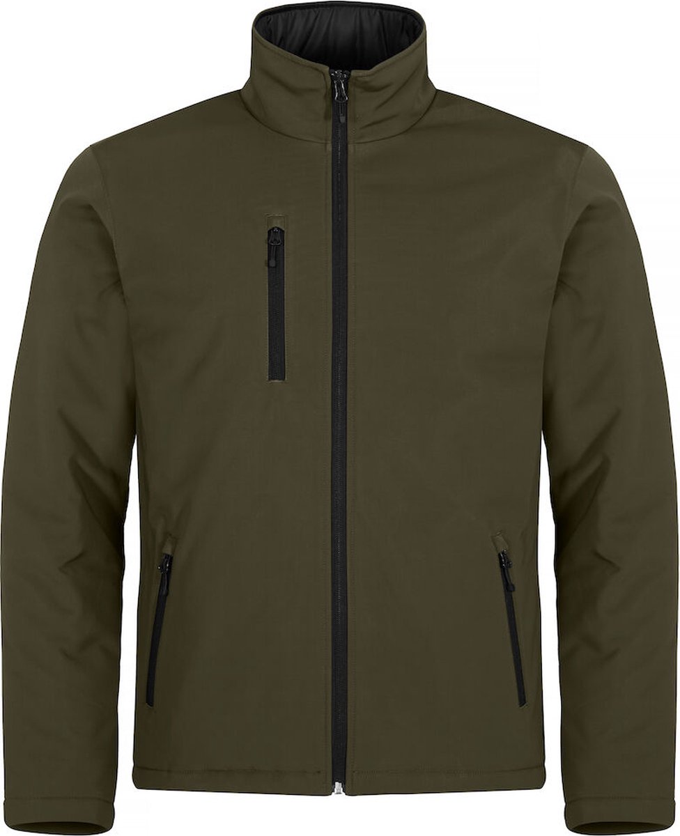 Clique Padded Softshell Jacket 0200954 - Mistgroen - M