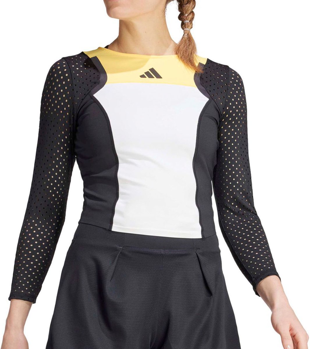 Adidas Pro T-shirt Met Lange Mouwen Vrouw Zwart