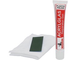 Nigrin Kunststof-Polijstset Ruitenpolish Acryl Plexiglas Cabrio Auto