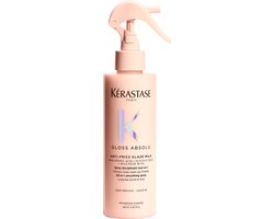 Kérastase Gloss Absolu Anti-Frizz Glaze Milk - Hydraterende Leave-In Haarspray die Beschermt tegen Hitte voor Lang, Pluizig Haar - 190ml