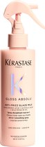 Kérastase Gloss Absolu Anti-Frizz Glaze Milk - Hydraterende Leave-In Haarspray die Beschermt tegen Hitte voor Lang, Pluizig Haar - 190ml