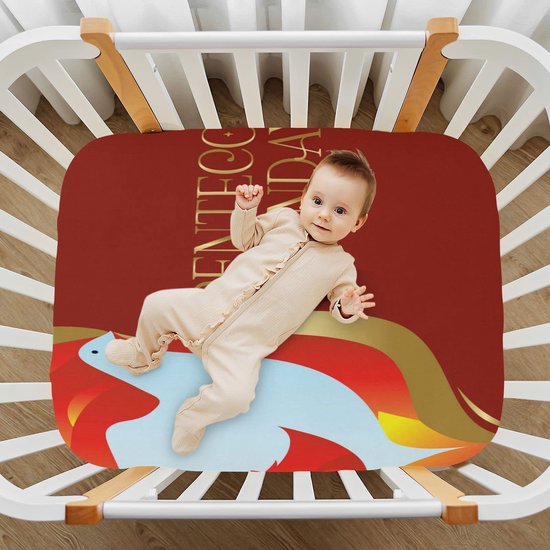 Laken rok standaard geplooide wieg bed rok toevoegen witte top lakens